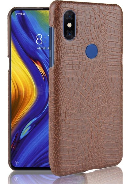 Xiaomi Mi Mix 3 Anti Scratch Klasik Timsah Için Şık Klasik Durumda (Yurt Dışından)