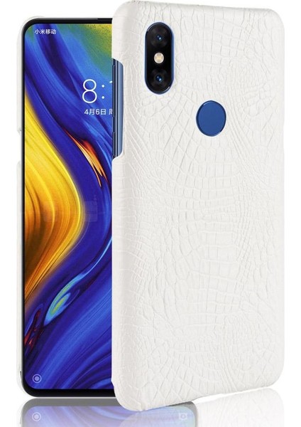 Xiaomi Mi Mix 3 Anti Scratch Klasik Timsah Için Şık Klasik Durumda (Yurt Dışından)