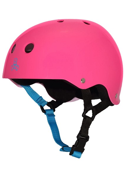 Triple Eight Sweatsaver Kask (Parlak Pembe) L