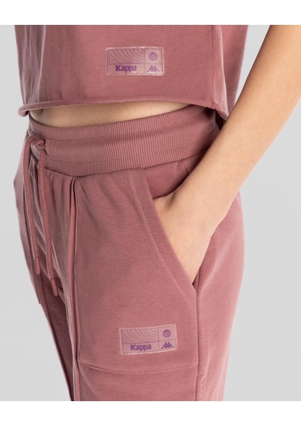 Authentic Lily Kadın Gül Kurusu Regular Fit Tişört