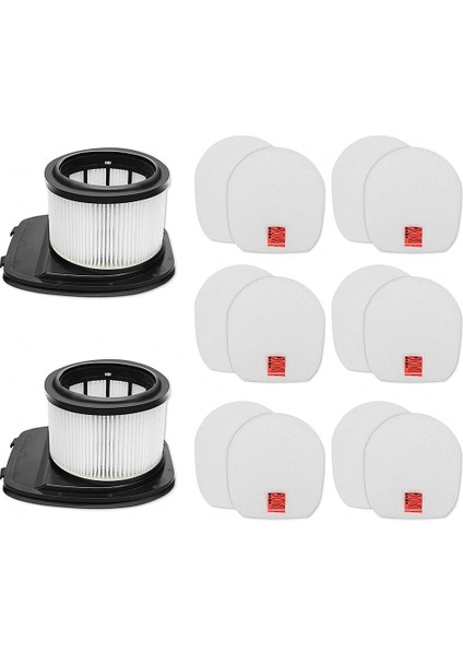 Akülü Dik Vakum IZ162H 362H 440H 462H 483H Için Uyumlu 8pcs Hepa Filtreler (Yurt Dışından)
