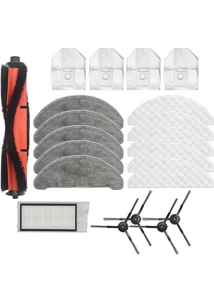 Eve Plus Hepa Filtre Tek Kullanımlık Tekrarlayan Mendil Aksesuarları Için Elektrikli Süpürge Yedek Aksesuar Parçaları (Yurt Dışından)