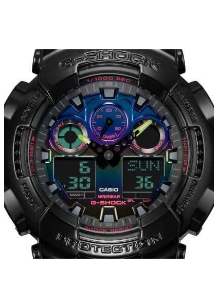 G-Shock GA-100RGB-1ADR Erkek Kol Saati modelleri