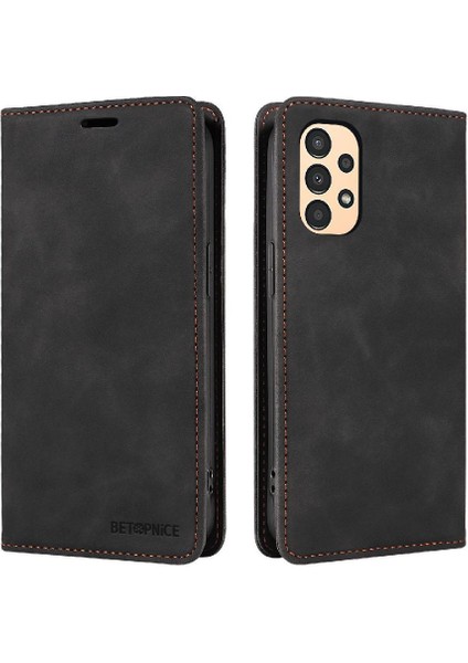 Samsung Galaxy A04 4g Pu Deri Manyetik Koruyucu Folio Cüzdan (Yurt Dışından)