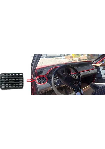 Fiat Uno Kalorifer Havalandırma Izgarası Difüzör Yan Sol 181507880