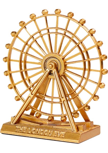 London Eye Metal Dönme Dolap Biblosu - Eşsiz Avrupa Retro Dekorasyonu