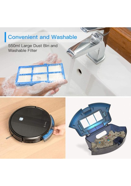 Aksesuarlar,elektrikli Süpürge Filtreleri 3500 Temizleyici Için Hepa Filtre,mavi (Yurt Dışından) indirimleri