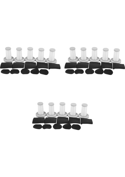 15X Elektrikli El Süpürgesi Hepa Filtre Sünger Filtre Kiti Deerma DX700 DX700S Vakum Yedek Parça Aksesuarları (Yurt Dışından)