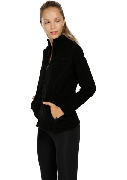 Basic Polar Pocket Cardi W Siyah Kadın Sweat Shirt W-Sn158 v1 fiyatları