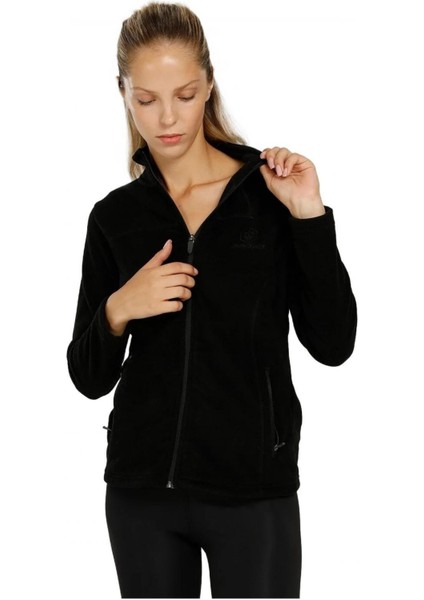 Basic Polar Pocket Cardi W Siyah Kadın Sweat Shirt W-Sn158 v3 modelleri