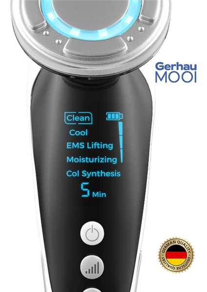 Beyaz Akıllı Güzellik Robotu V2- Yüz Kaldırma- - Ultrasonik Cilt Temizliği- Ems Evet Elektroni fırsatları