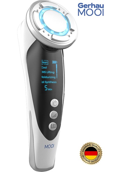 Beyaz Akıllı Güzellik Robotu V2- Yüz Kaldırma- - Ultrasonik Cilt Temizliği- Ems Evet Elektroni indirimleri