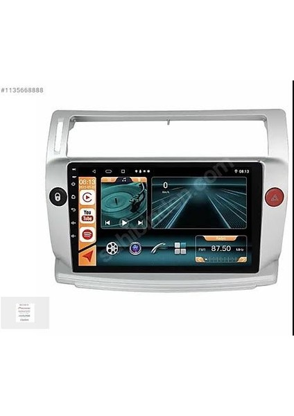 CITROEN C4 NAV9946HD 7" Dokunmatik HD Ekranlı TV'li-Navigasyonlu Multimedya sistem