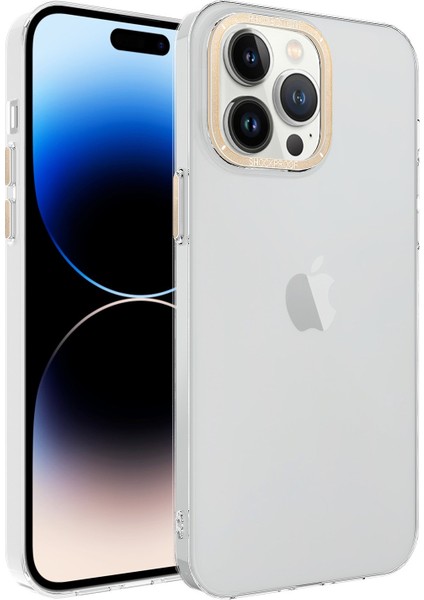 iPhone 14 Pro Heets Cover Şeffaf Telefon Kılıfı