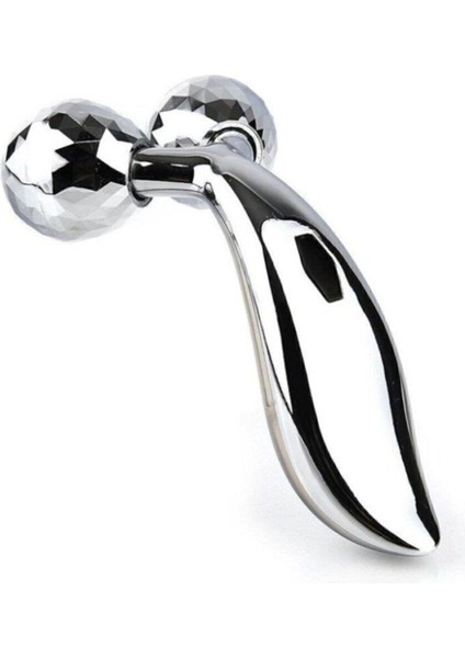 Metalik 3D Massager Sıkılaştırıcı Yüz Vücut Bacak Masaj Aleti Büyük Boy Sıkılaştırıcı Masaj Topları