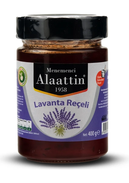 Menemenci Alaattin Lavanta Reçeli 400 Gr