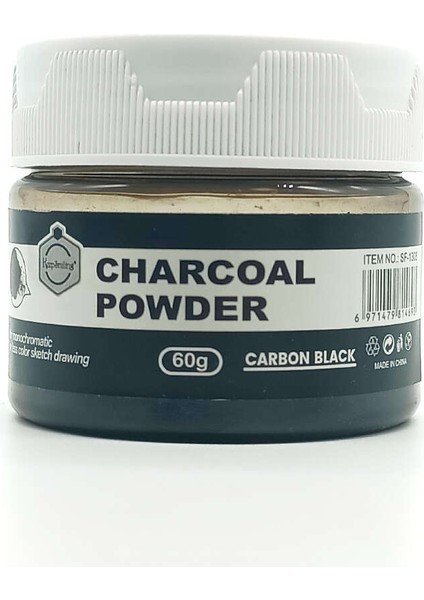 Keep Smiling Charcoal Powder Kömür Tozu 60 Gr. Carbon Black