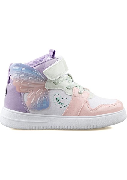 PK24 1721 Multi Çocuk Günlük Ayakkabı PK24-1721-BEYAZ-MULTI