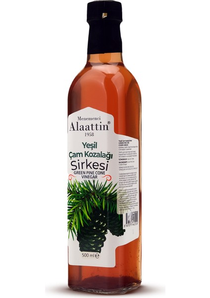 Çam Kozalağı Sirkesi 0,5l fiyatları
