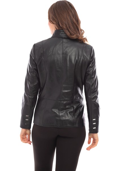 Siyah Kadın Deri Ceket fırsatları