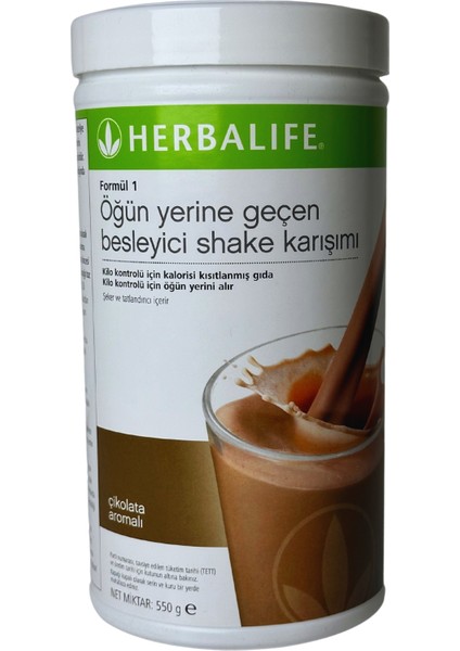 Formül 1 Öğün Yerine Geçen Besleyici Çikolata Shake