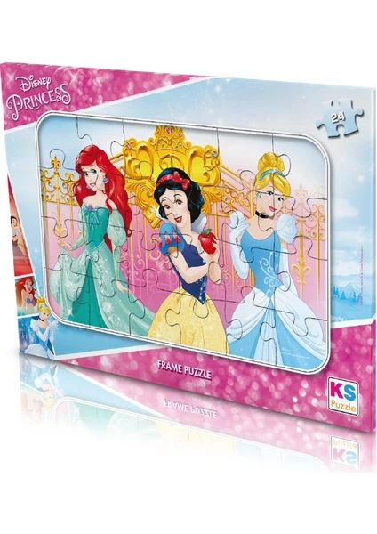 KS Games Princes Prensesler Frame Puzzle 24'Lü PR-704