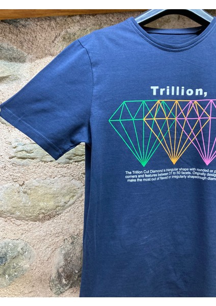 Trillion Baskılı Erkek Tişört