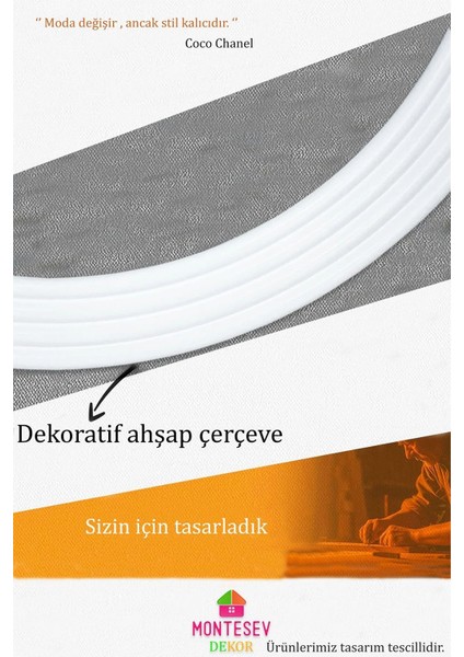 Zümrüt Beyaz Dekoratif Ayna Yuvarlak Ayna Işlemeli Ahşap Duvar Aynası Tekli - 69 cm fırsatları