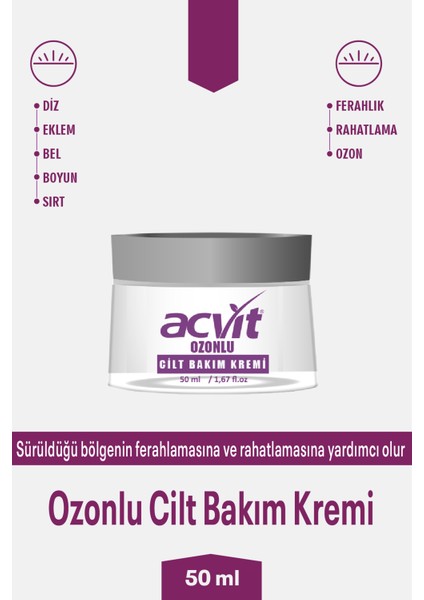 Rahatlatıcı Cilt Bakım Kremi - 50 ml