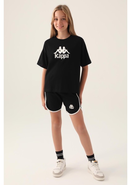 Authentic Carson Kız Çocuk Antrasit Regular Fit Tişört indirimleri