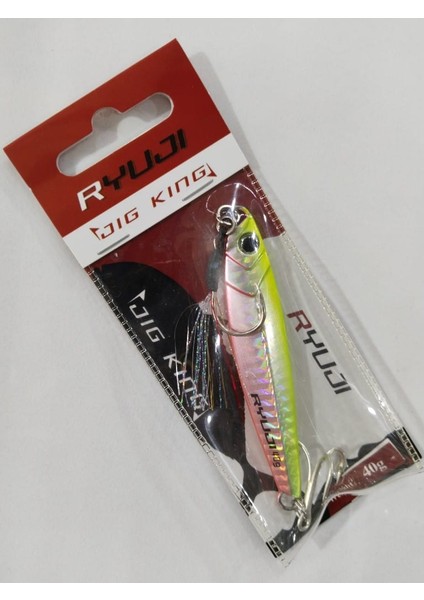 Ryujı Jıg Kıng 40GR Jig Yem - Lemon