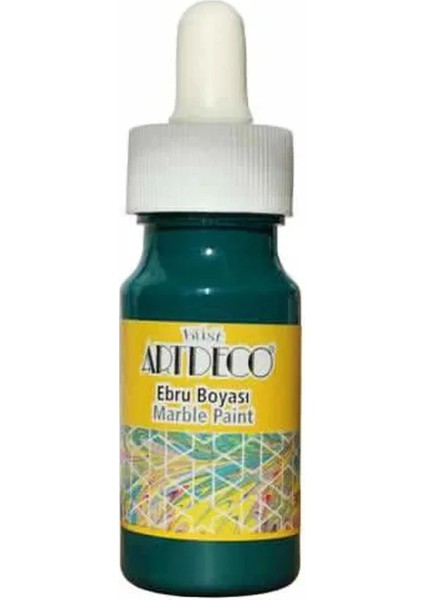 016B Ebru Boyası 13 Yeşil 30ML