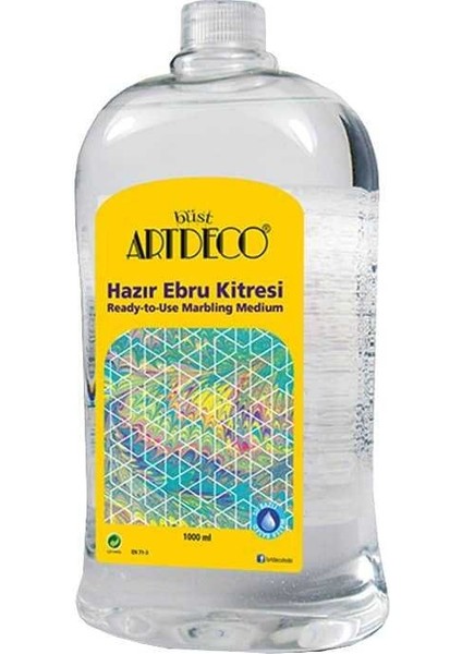 Ebru Boyası Sıvı Kitre 1000 ml