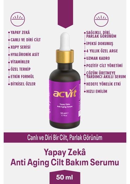 Yapay Zekâ Anti Aging Serum - 50 ml