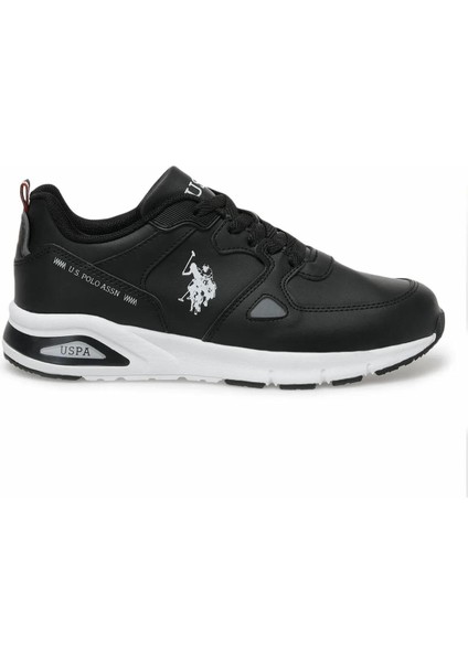 US Polo Assn. Vance Unisex Siyah Cilt Günlük Spor Ayakkabı fiyatları
