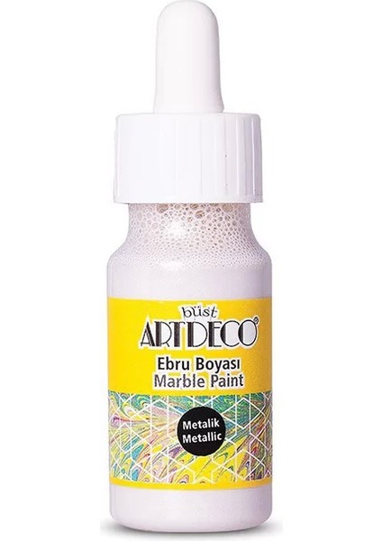 Ebru Boyası 30ML Metalik Sedef No:20