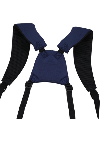 Golf Çantası Omuz Askısı Taşınabilir Golf Çantası Çift Omuz Askıları Yedek Mavi (Yurt Dışından)