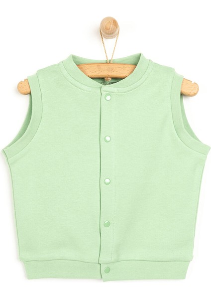 HelloBaby Basic Ribanalı Yelek Kız Bebek