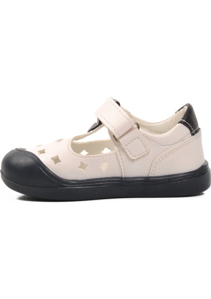 24-414 Beyaz-Lacivert Cırtlı Bebek Günlük Ayakkabı fiyatları