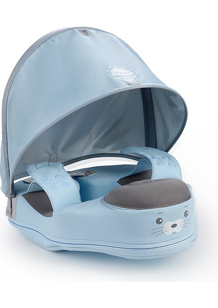 Mambobaby Yeni Çocuklar Için Emniyet Kilitli Gölgelikli Yüzme Simidi Swimsafe Kolluk Simit 8-36 Ay