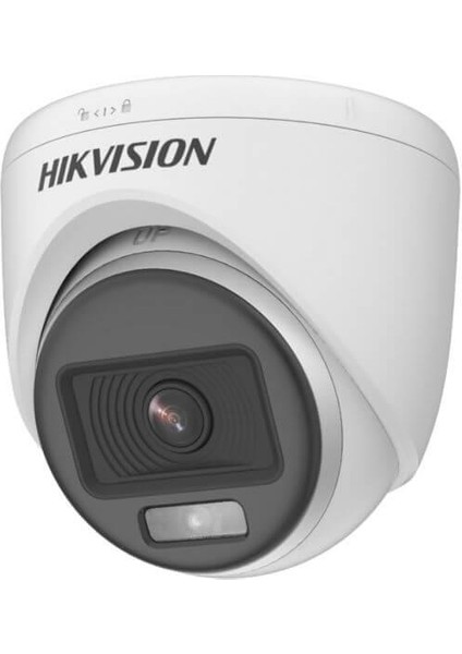 DS-2CE70DF0T-PF Tvı 2mp 1080P 3.6 mm Sabit Lensli Colorvu Ir Turret Güvenlik Kamerası