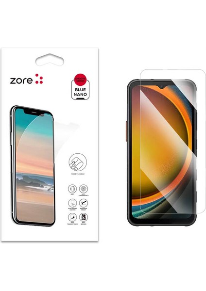 Galaxy Xcover 7 Blue Nano Ekran Koruyucu