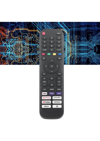EN2J30H Vidaa Smart Tv Için Uzaktan Kumandayı Değiştirin (Yurt Dışından) indirimleri