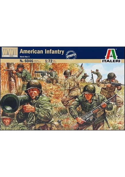 Italeri 6046S 1/72 Wwıı Amerikan Piyadeleri Demonte Plastik Maketi