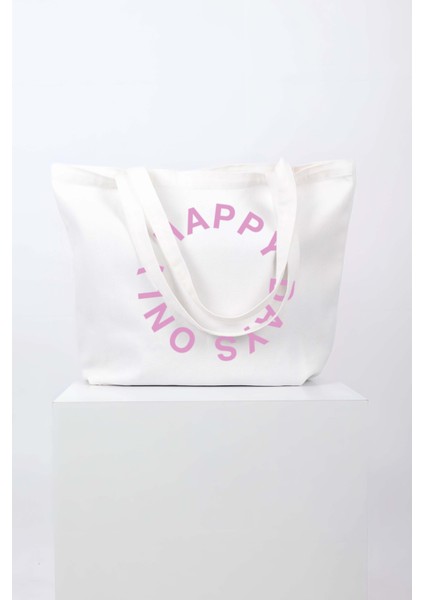 Canvas Tote Bag - Happy Days Only!