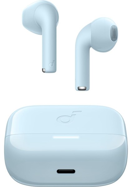 Soundcore K20i Kulak İçi Bluetooth Kulaklık - 36 Saat Çalma Süresi - ENC 2-Mikrofon ile Net Çağrılar - Mavi - A3994 (Anker Türkiye Garantili)
