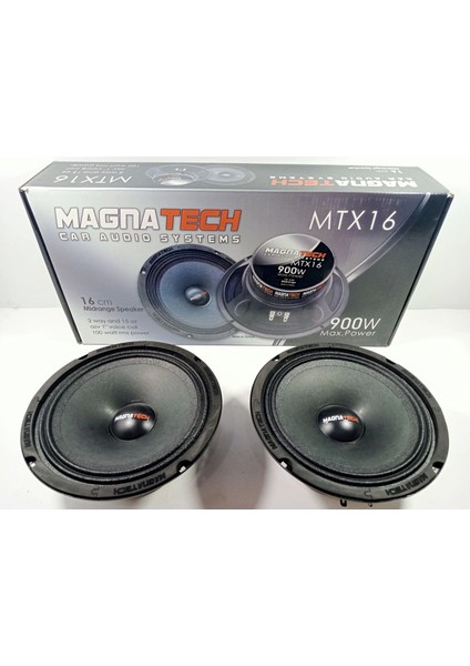 Magnatech 16CM Midrange – Magnatech 900W Midrange Hoparlör – Midrange 16CM