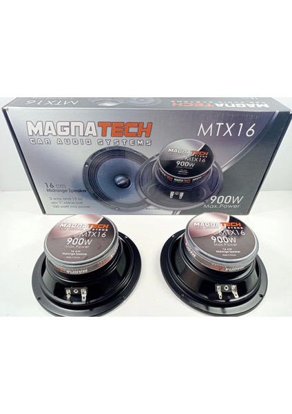 Magnatech 16CM Midrange – Magnatech 900W Midrange Hoparlör – Midrange 16CM