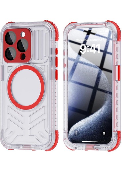 Iphone 15 Pro Max Ekran Koruyucu IP68 Su Geçirmez Tam 12FT (Yurt Dışından)