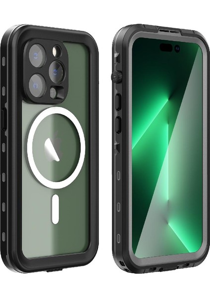 Iphone 14 Için Kılıf Pro 12FT Askeri Darbeye Su Geçirmez IP68 Inşa Tam (Yurt Dışından)